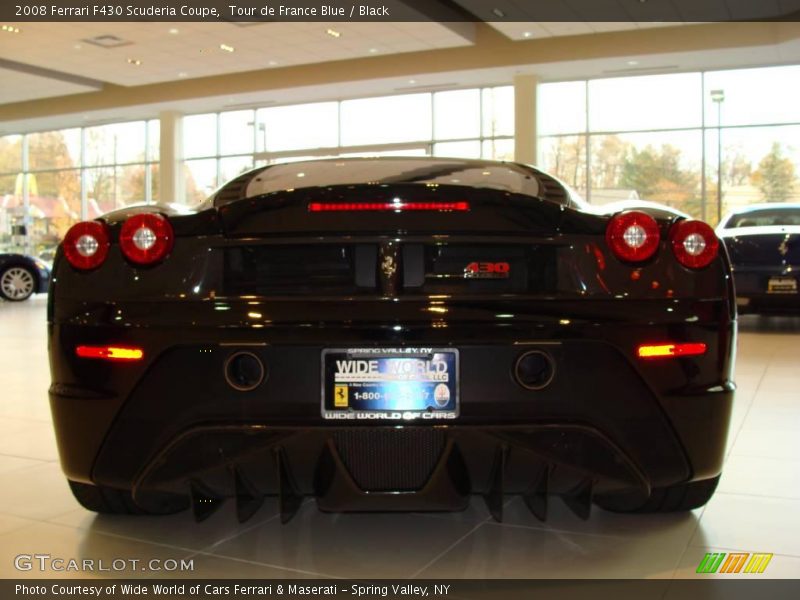 Tour de France Blue / Black 2008 Ferrari F430 Scuderia Coupe