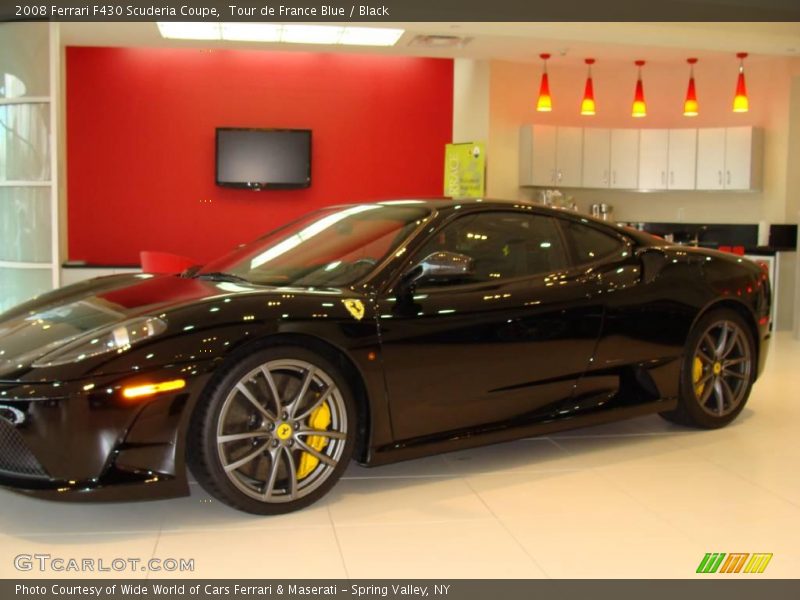 Tour de France Blue / Black 2008 Ferrari F430 Scuderia Coupe