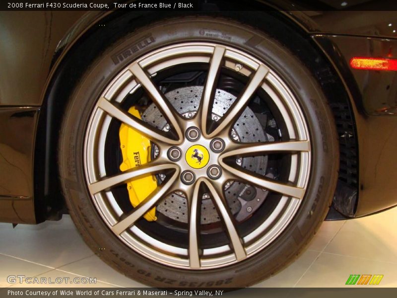 Tour de France Blue / Black 2008 Ferrari F430 Scuderia Coupe