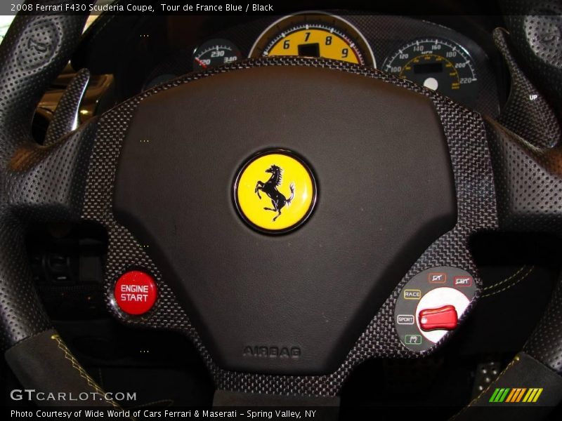 Tour de France Blue / Black 2008 Ferrari F430 Scuderia Coupe