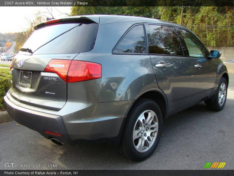 Nimbus Gray Metallic / Taupe 2007 Acura MDX