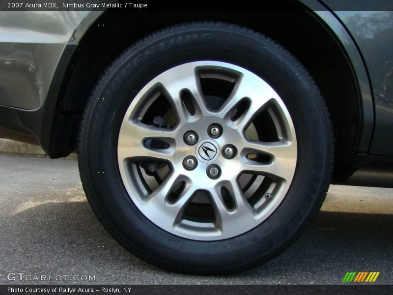 Nimbus Gray Metallic / Taupe 2007 Acura MDX