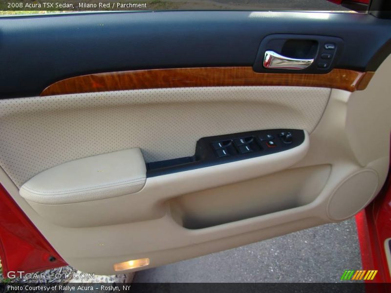 Milano Red / Parchment 2008 Acura TSX Sedan