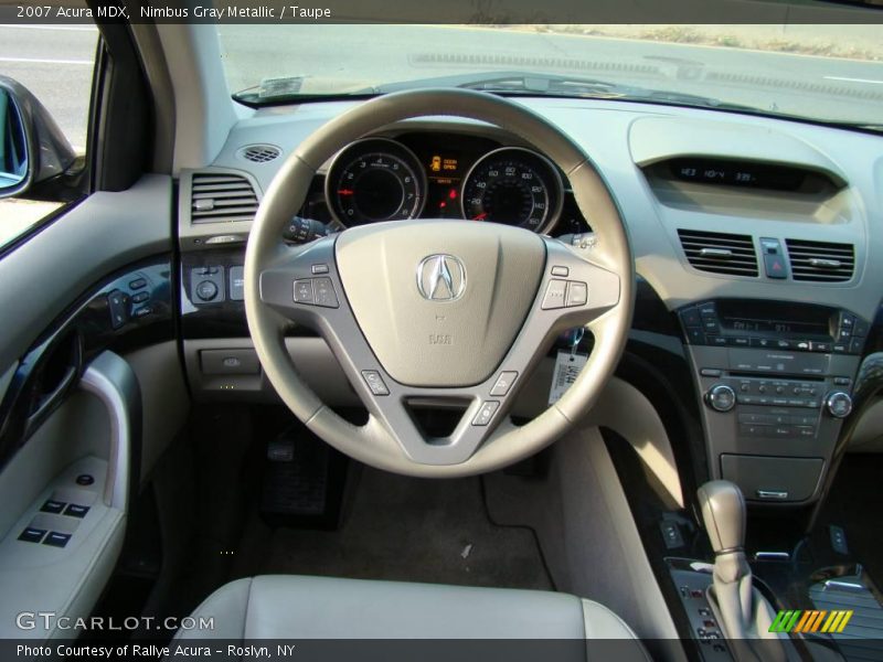 Nimbus Gray Metallic / Taupe 2007 Acura MDX