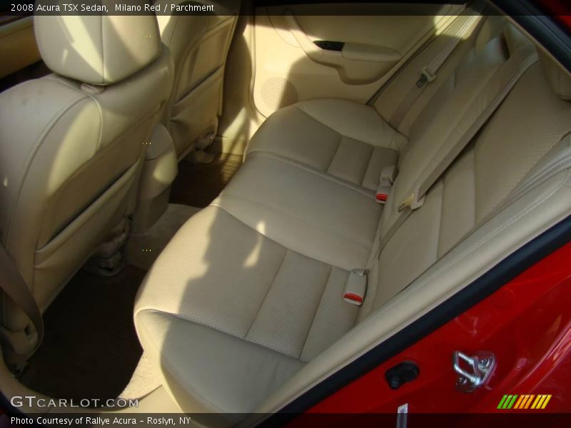 Milano Red / Parchment 2008 Acura TSX Sedan