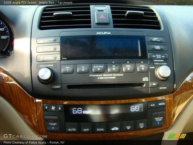Milano Red / Parchment 2008 Acura TSX Sedan