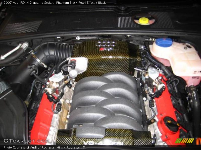 Phantom Black Pearl Effect / Black 2007 Audi RS4 4.2 quattro Sedan