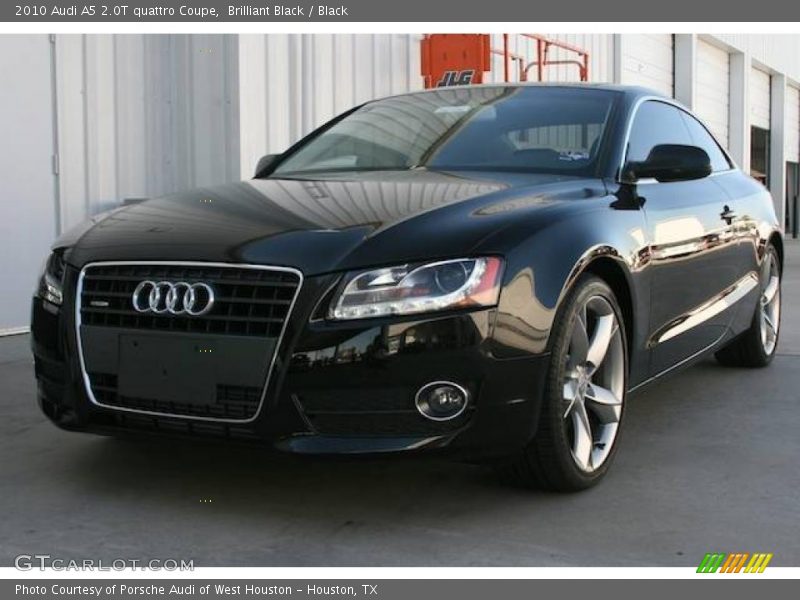 Brilliant Black / Black 2010 Audi A5 2.0T quattro Coupe