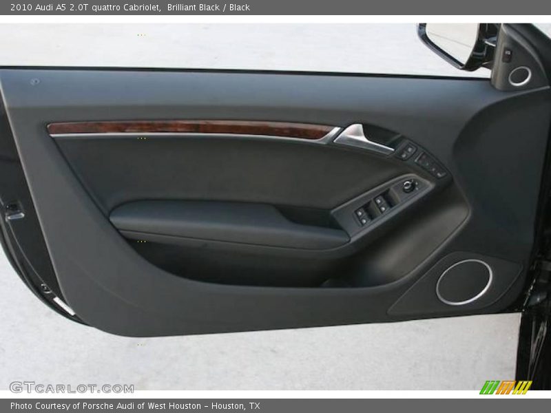 Brilliant Black / Black 2010 Audi A5 2.0T quattro Cabriolet