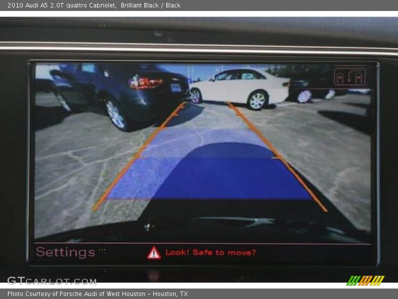 Brilliant Black / Black 2010 Audi A5 2.0T quattro Cabriolet