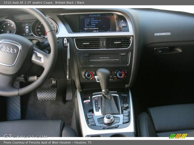 Brilliant Black / Black 2010 Audi A5 2.0T quattro Coupe