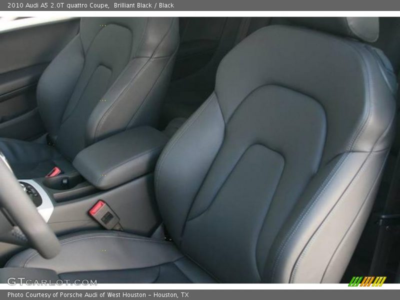 Brilliant Black / Black 2010 Audi A5 2.0T quattro Coupe