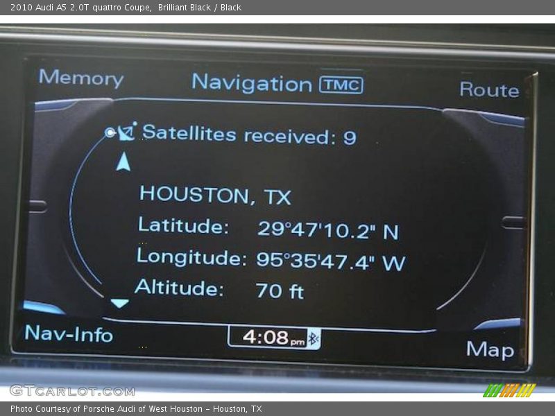 Brilliant Black / Black 2010 Audi A5 2.0T quattro Coupe