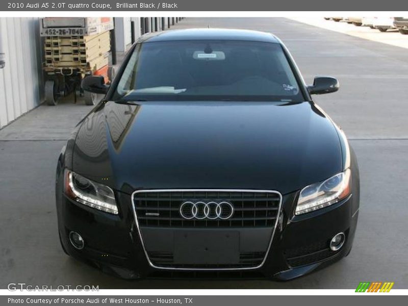 Brilliant Black / Black 2010 Audi A5 2.0T quattro Coupe