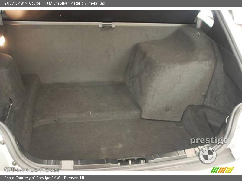 Titanium Silver Metallic / Imola Red 2007 BMW M Coupe