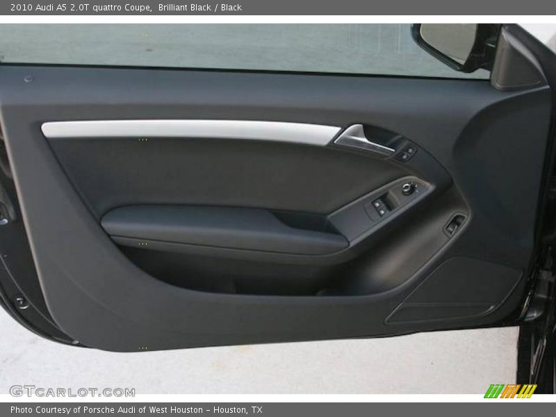 Brilliant Black / Black 2010 Audi A5 2.0T quattro Coupe