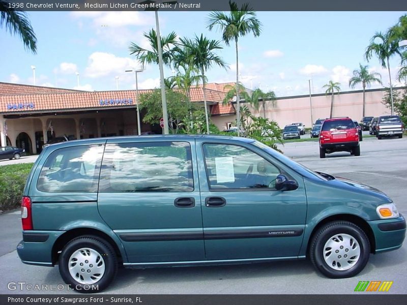 Medium Lichen Green Metallic / Neutral 1998 Chevrolet Venture