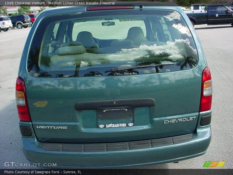 Medium Lichen Green Metallic / Neutral 1998 Chevrolet Venture