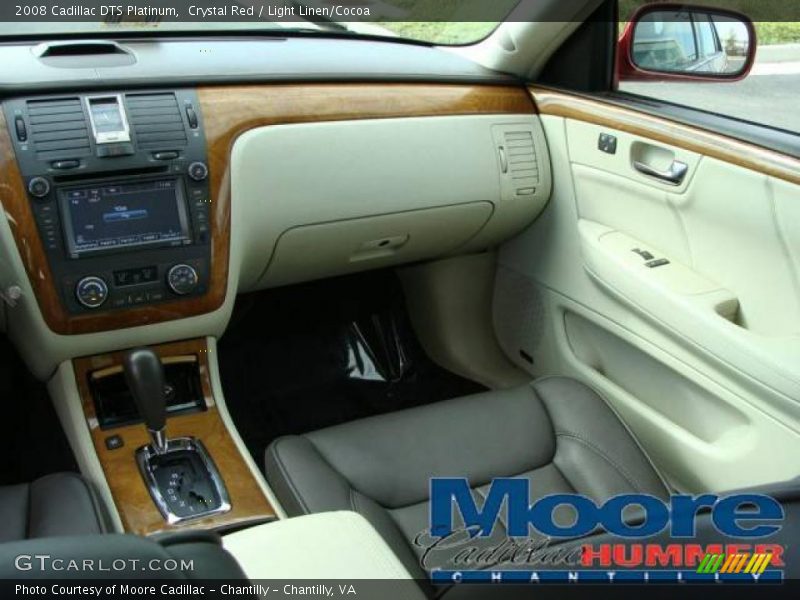 Crystal Red / Light Linen/Cocoa 2008 Cadillac DTS Platinum