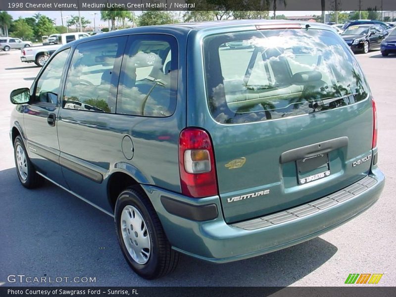 Medium Lichen Green Metallic / Neutral 1998 Chevrolet Venture