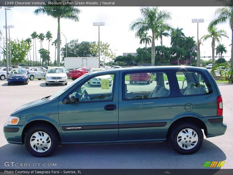 Medium Lichen Green Metallic / Neutral 1998 Chevrolet Venture