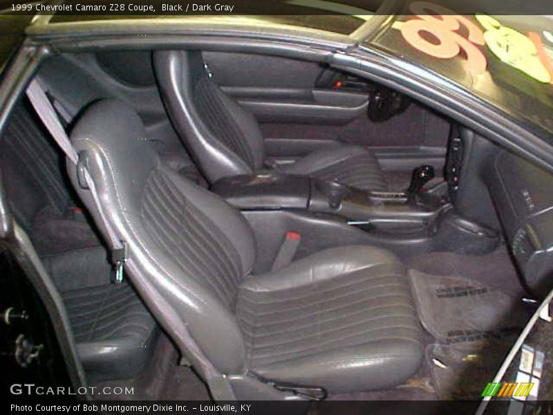 Black / Dark Gray 1999 Chevrolet Camaro Z28 Coupe