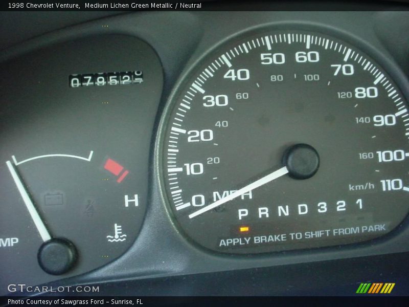 Medium Lichen Green Metallic / Neutral 1998 Chevrolet Venture