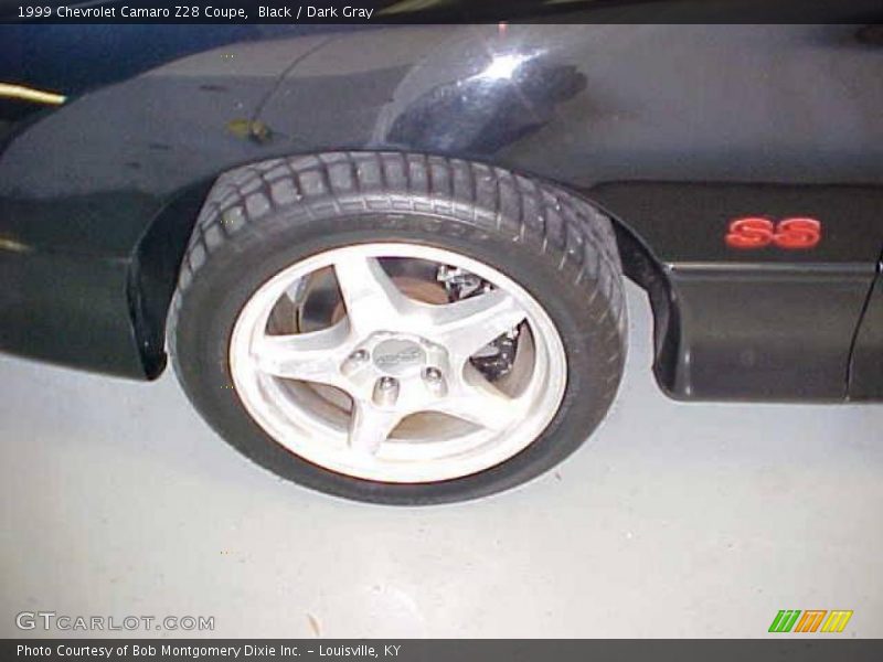 Black / Dark Gray 1999 Chevrolet Camaro Z28 Coupe