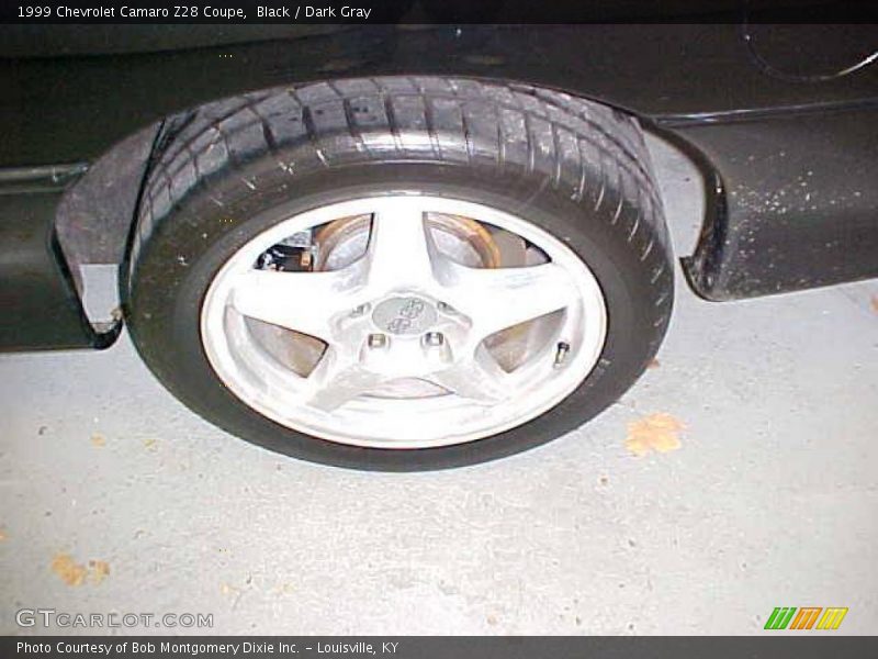 Black / Dark Gray 1999 Chevrolet Camaro Z28 Coupe