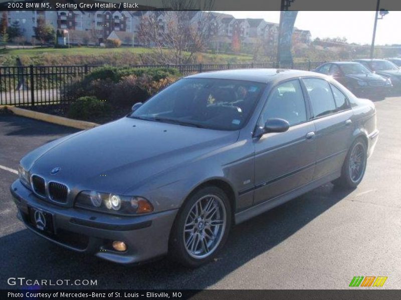 Sterling Grey Metallic / Black 2002 BMW M5