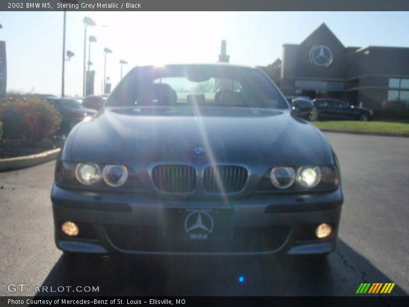 Sterling Grey Metallic / Black 2002 BMW M5