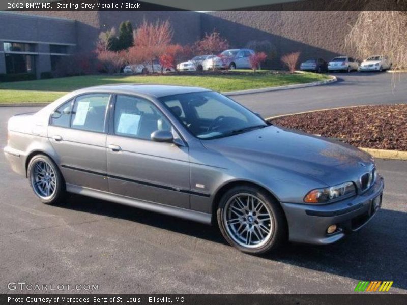 Sterling Grey Metallic / Black 2002 BMW M5