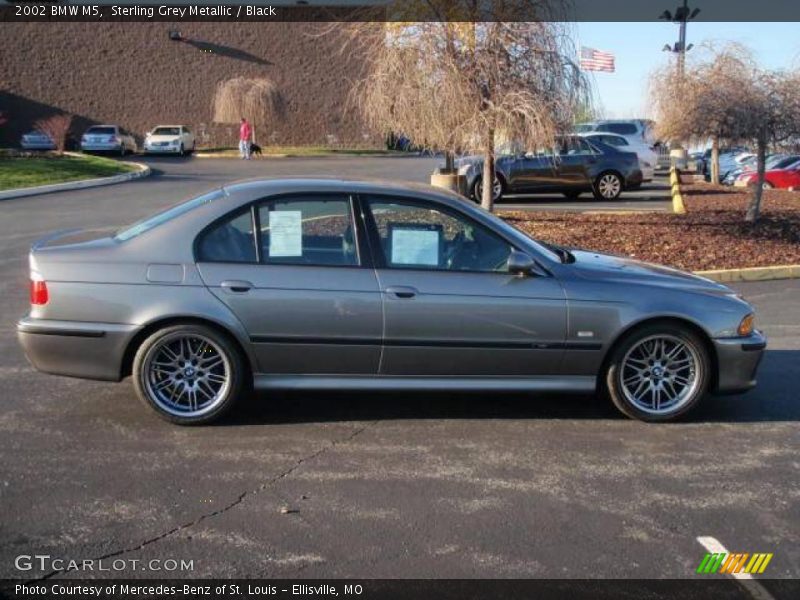 Sterling Grey Metallic / Black 2002 BMW M5