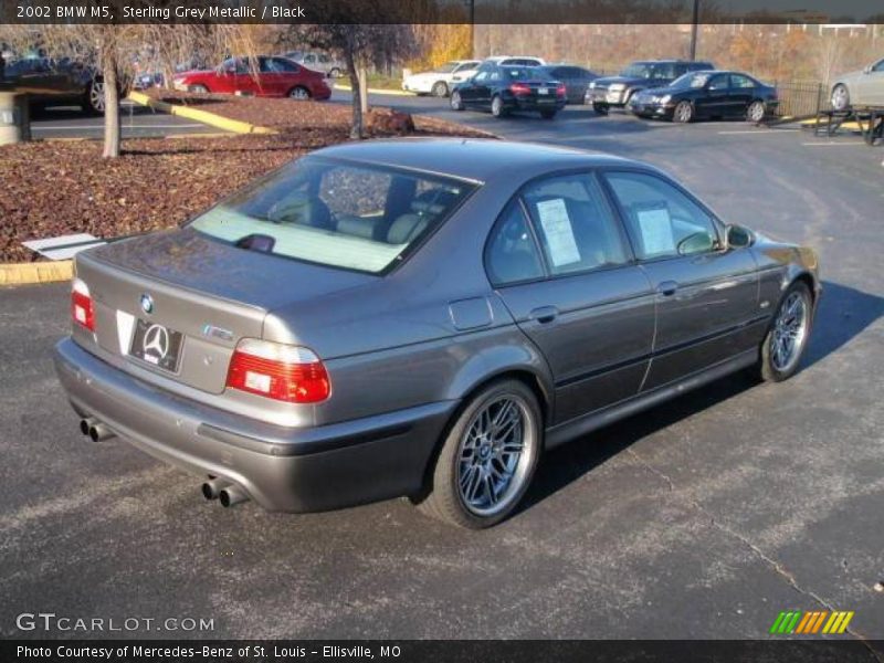 Sterling Grey Metallic / Black 2002 BMW M5