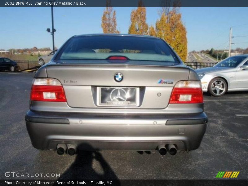 Sterling Grey Metallic / Black 2002 BMW M5