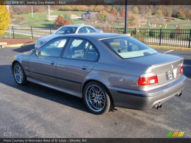 Sterling Grey Metallic / Black 2002 BMW M5
