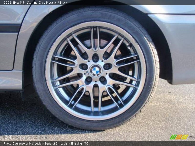 Sterling Grey Metallic / Black 2002 BMW M5