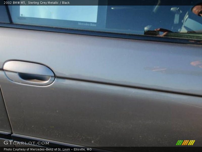 Sterling Grey Metallic / Black 2002 BMW M5