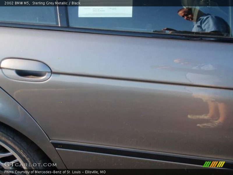 Sterling Grey Metallic / Black 2002 BMW M5