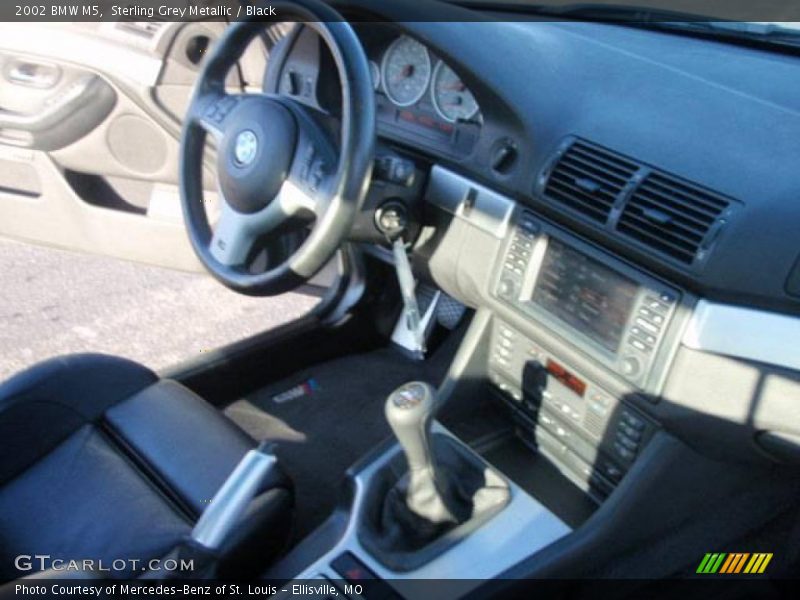 Sterling Grey Metallic / Black 2002 BMW M5