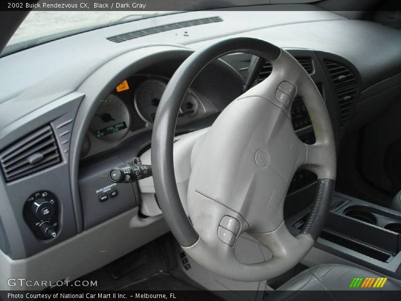 Black / Dark Gray 2002 Buick Rendezvous CX