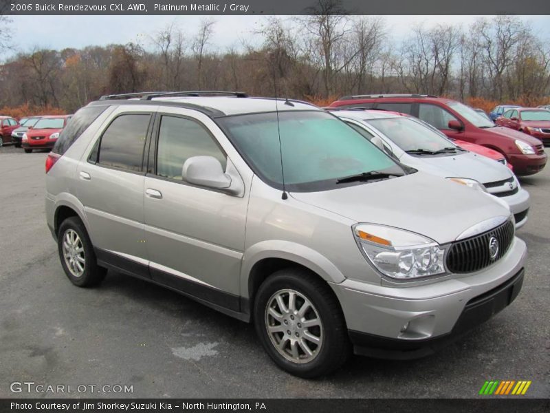 Platinum Metallic / Gray 2006 Buick Rendezvous CXL AWD