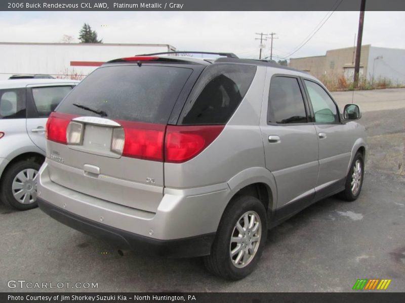 Platinum Metallic / Gray 2006 Buick Rendezvous CXL AWD