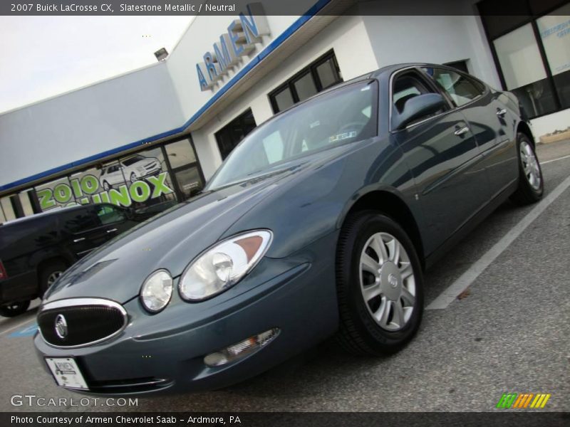 Slatestone Metallic / Neutral 2007 Buick LaCrosse CX