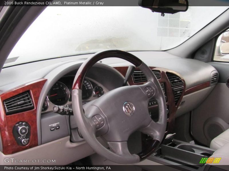 Platinum Metallic / Gray 2006 Buick Rendezvous CXL AWD