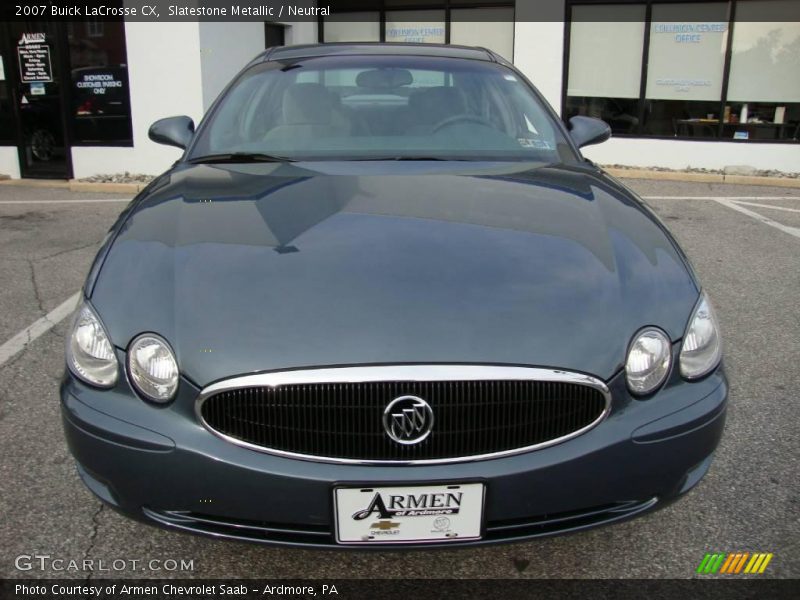 Slatestone Metallic / Neutral 2007 Buick LaCrosse CX