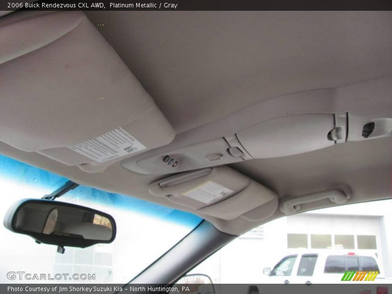 Platinum Metallic / Gray 2006 Buick Rendezvous CXL AWD