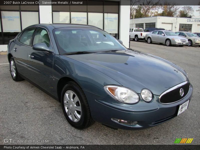 Slatestone Metallic / Neutral 2007 Buick LaCrosse CX