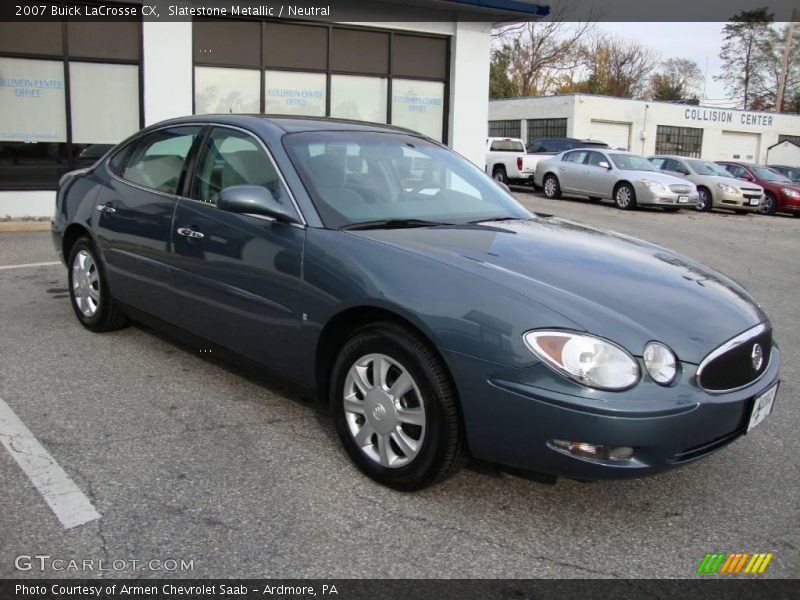 Slatestone Metallic / Neutral 2007 Buick LaCrosse CX