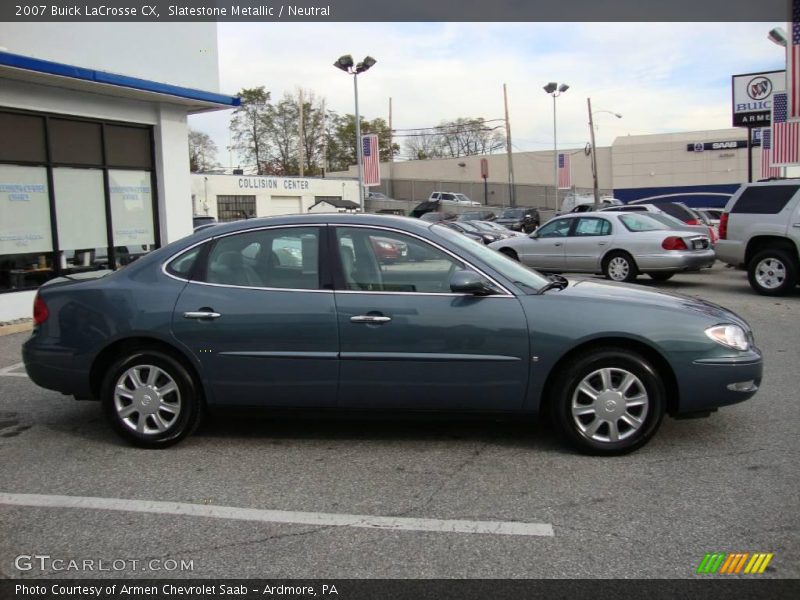 Slatestone Metallic / Neutral 2007 Buick LaCrosse CX